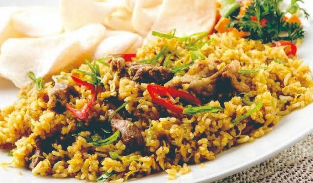 Sedap Serta Berempah, Inilah Resep Nasi Goreng Sapi Bumbu Gule