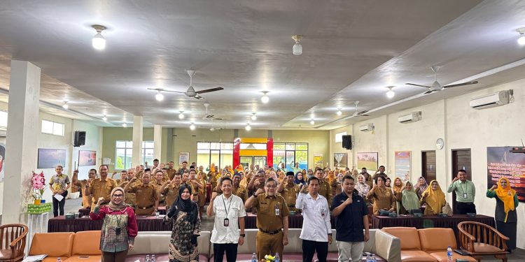 Ratusan ASN Tembilahan Ikuti Sosialisasi Dana Pensiun dari BRK Syariah
