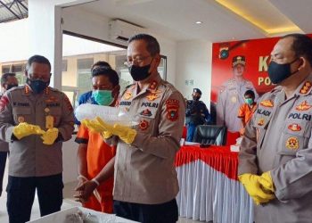 Tim Hiu Macan Ditpolairud Polda Babel Gagalkan Penyelundupan Baby Lobster Senilai 10 Miliar