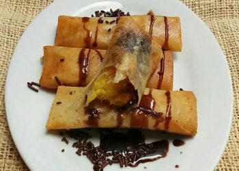 Resep Lumpia Pisang Cokelat yang Renyah Manis Buat Camilan Sore