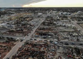 Kentucky Diterjang Tornado Dahsyat, AS Deklarasi Status Darurat