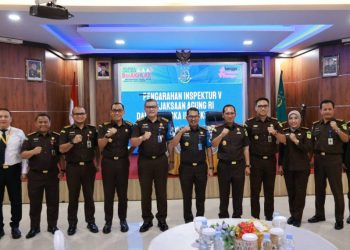 Inspektur V Jaksa Agung Muda Pengawasan Kunjungi dan Inspeksi ke Kejaksaan Tinggi Banten