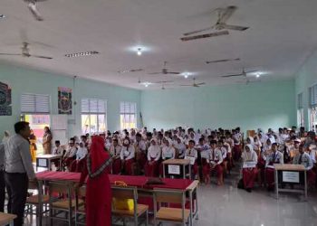 Pelajar Mulai Miliki Tabungan Simpel, BRK Syariah Jadwalkan Banking Day di SMPN 1 Lingga