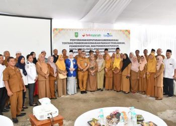 BKD Provinsi Riau Bersama BRK Syariah dan PT. Taspen Sosialisasikan Layanan Perbankan dan Ketaspenan