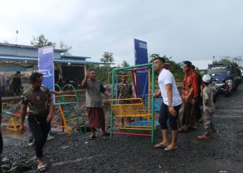 BTN Gelar Aksi Bersih-Bersih dan Perbaiki Fasilitas Pendidikan Anak Usia Dini di Banjarmasin
