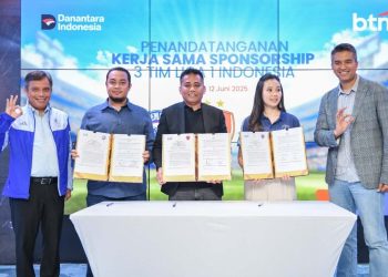 BTN Sponsori 3 Klub Sepakbola Liga 1 Indonesia Dorong Ekosistem Sepakbola dan Digitalisasi Layanan Keuangan