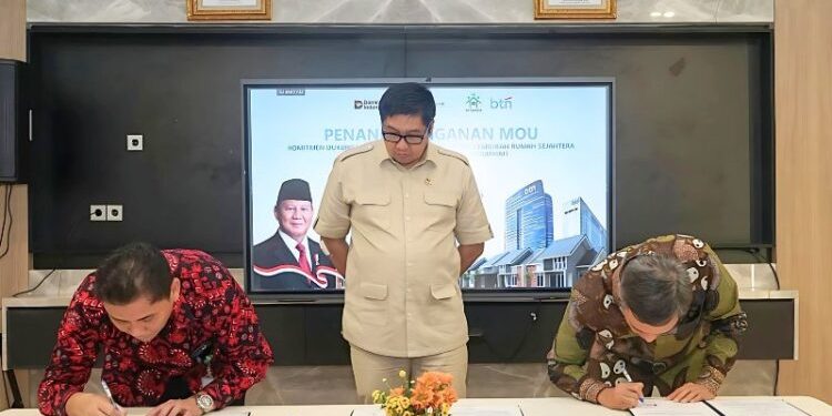 Menteri PKP Apresiasi Komitmen BTN dalam Dukung Program Rumah Rakyat