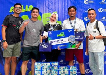 BRK Syariah Raih Runner Up Aulia Padel Tournament 2026