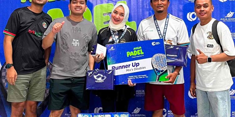 BRK Syariah Raih Runner Up Aulia Padel Tournament 2026