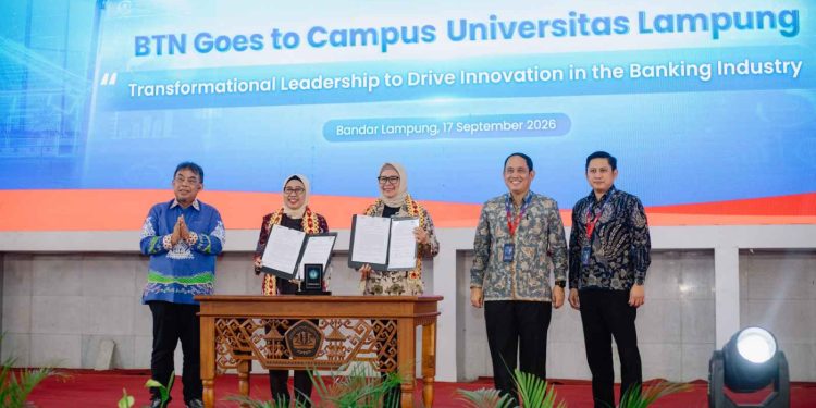 Ekspansi Bisnis Perbankan Digital, BTN Perkuat Kemitraan Strategis dengan Universitas Lampung